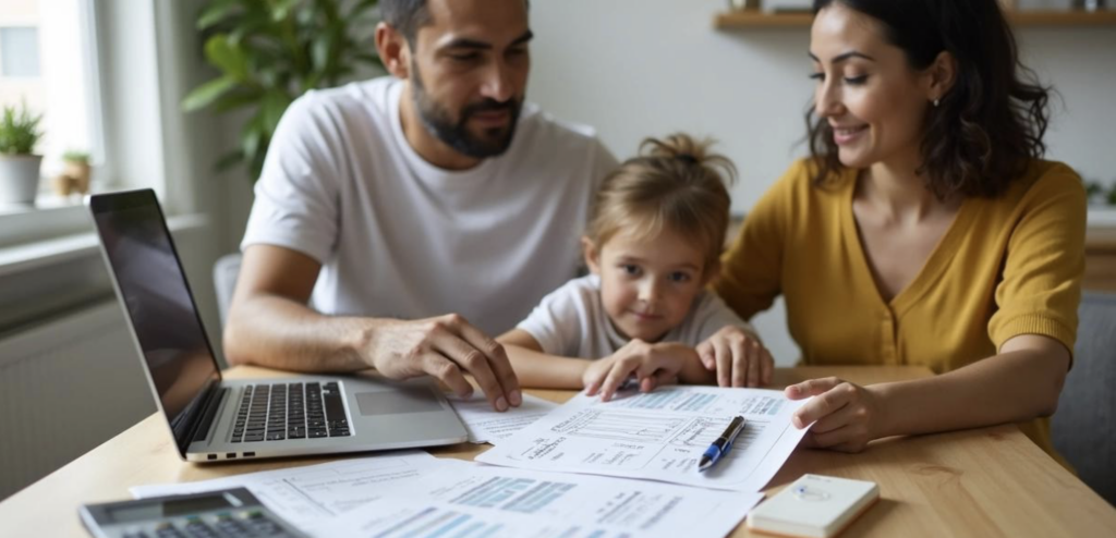 Family budgeting for homeownership expenses