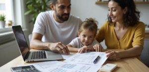 Family budgeting for homeownership expenses